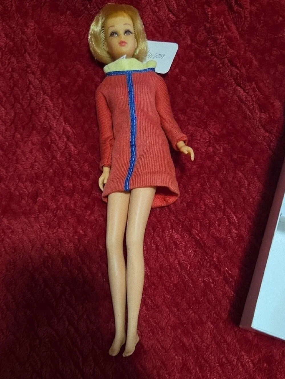 Mattel 1960's Happening Francie Doll Blonde. Barbies Friend Bendable Knees
